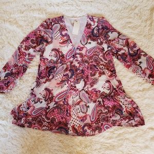 {Melloday} Flow Paisley Top